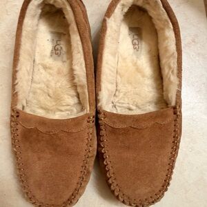UGG womans Brown Suede Loafers
